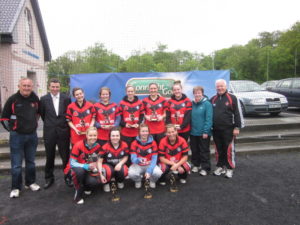 2011 Senior Ladies Connaught 7 a-side winners